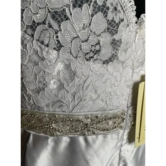 Jaden White Sleeveless Dress Size 114 x 98 cm - Picture 6 of 10